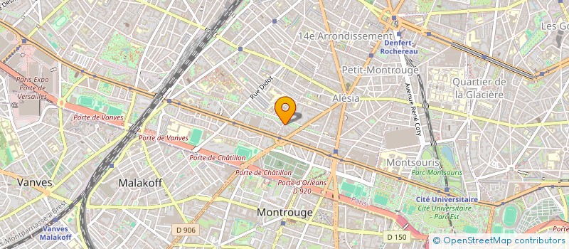 localisation de l'entreprise MONSIEUR THIERRY FORTIN  PARIS