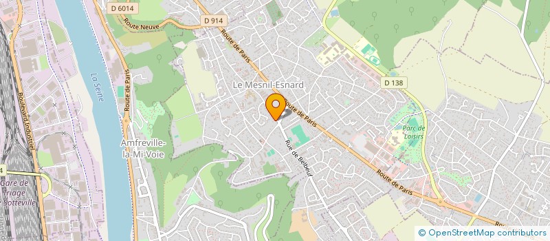 localisation de l'entreprise MONSIEUR THIERRY FOUCAULT à LE MESNIL-ESNARD