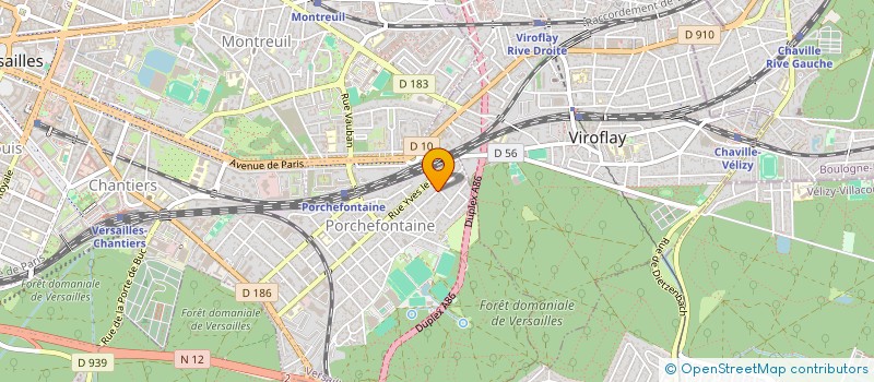 localisation de l'entreprise MONSIEUR THIERRY FOUCAULT à VERSAILLES
