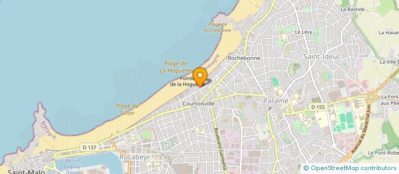 localisation de l'entreprise MONSIEUR THIERRY FOUILLEE à SAINT-MALO