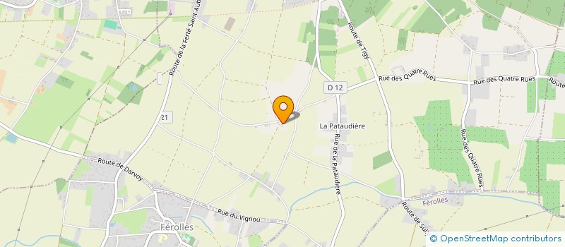 localisation de l'entreprise MONSIEUR THIERRY FOUILLET à JARGEAU
