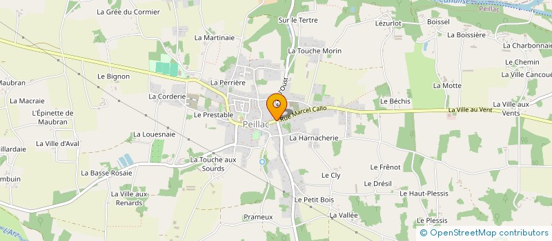 localisation de l'entreprise MONSIEUR THIERRY FOULARD  LA CHAPELLE-CRAONNAISE