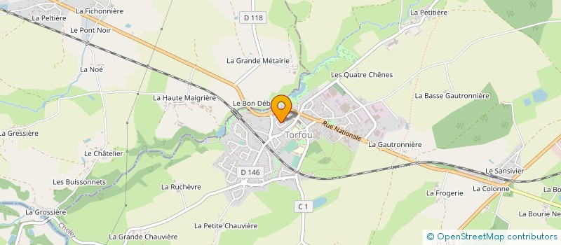 localisation de l'entreprise MONSIEUR THIERRY FOURAGNAN à SEVREMOINE