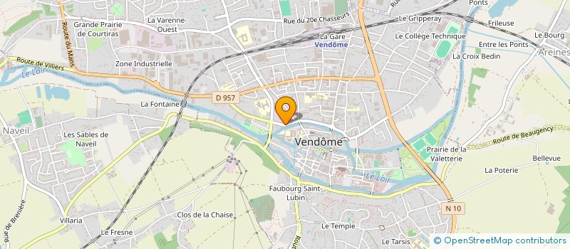 localisation de l'entreprise MONSIEUR THIERRY FOURMONT  MALICORNE-SUR-SARTHE