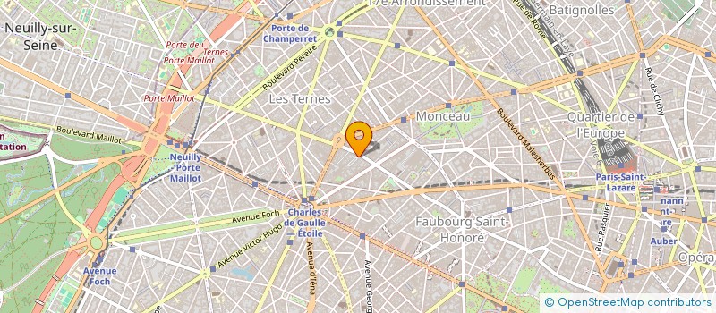 localisation de l'entreprise MONSIEUR THIERRY FOYARD  PARIS