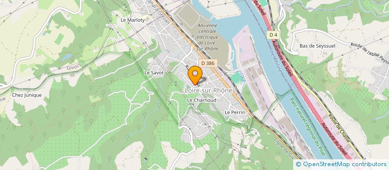 localisation de l'entreprise MONSIEUR THIERRY FOYATIER à LOIRE-SUR-RHONE