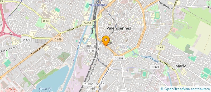localisation de l'entreprise MONSIEUR THIERRY FOYER à VALENCIENNES