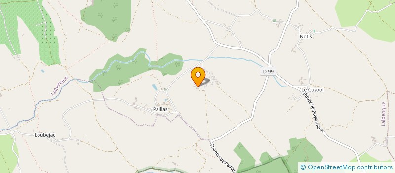 localisation de l'entreprise MONSIEUR THIERRY FRABEL  LALBENQUE