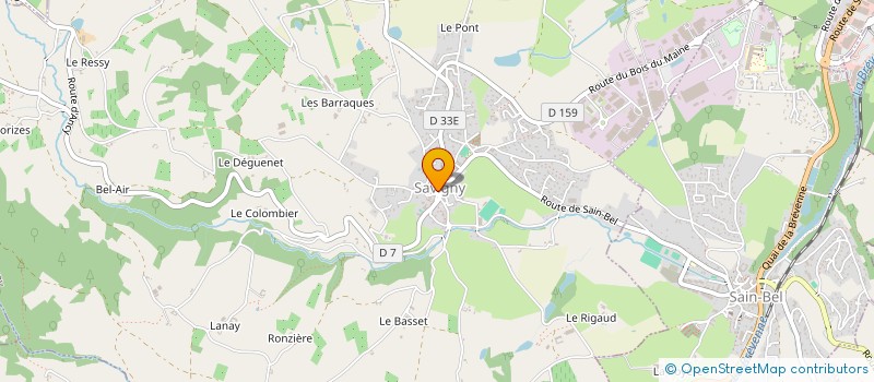 localisation de l'entreprise MONSIEUR THIERRY FRANCE à SAVIGNY