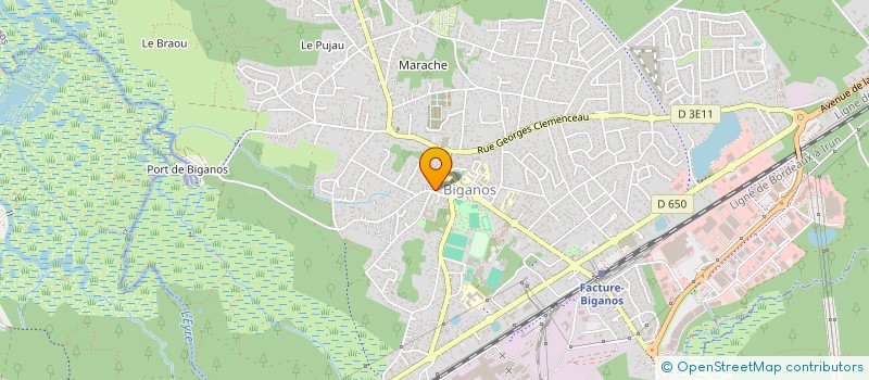 localisation de l'entreprise MONSIEUR THIERRY FRANCINEAU  LEGE-CAP-FERRET