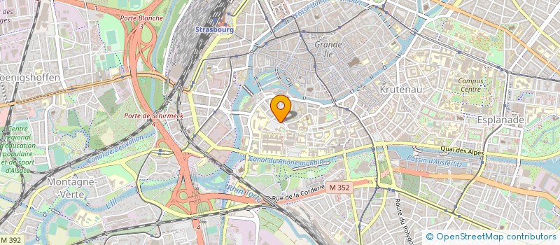 localisation de l'entreprise MONSIEUR THIERRY FRANCK à STRASBOURG