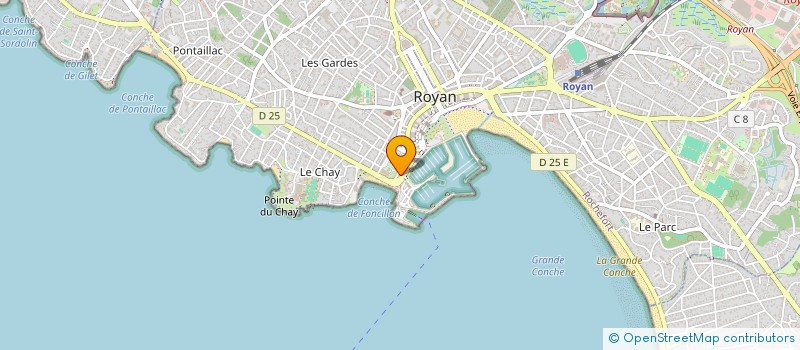 localisation de l'entreprise MONSIEUR THIERRY FRANCOIS  ROYAN