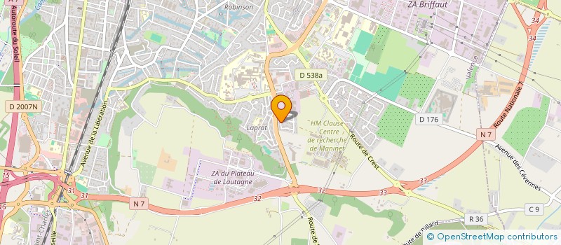 localisation de l'entreprise MONSIEUR THIERRY-FRANCOIS DOS REIS CRISTOVAO  VALENCE