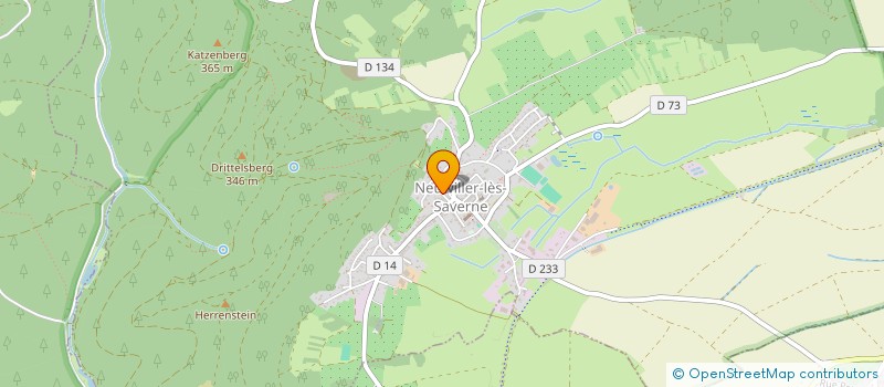 localisation de l'entreprise MONSIEUR THIERRY FRANK à NEUWILLER-LES-SAVERNE