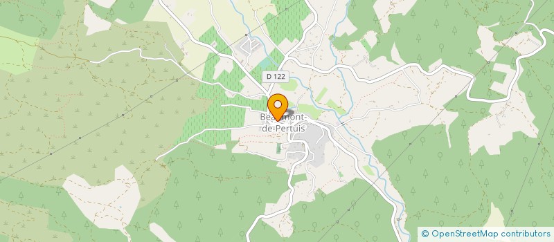 localisation de l'entreprise MONSIEUR THIERRY FREROT  BEAUMONT-DE-PERTUIS