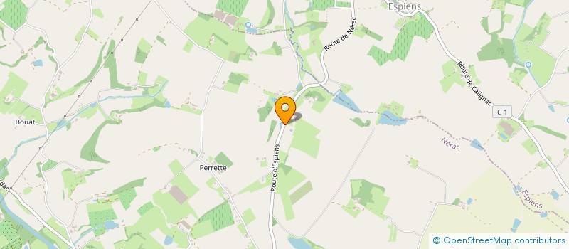 localisation de l'entreprise MONSIEUR THIERRY FRIESS  NERAC