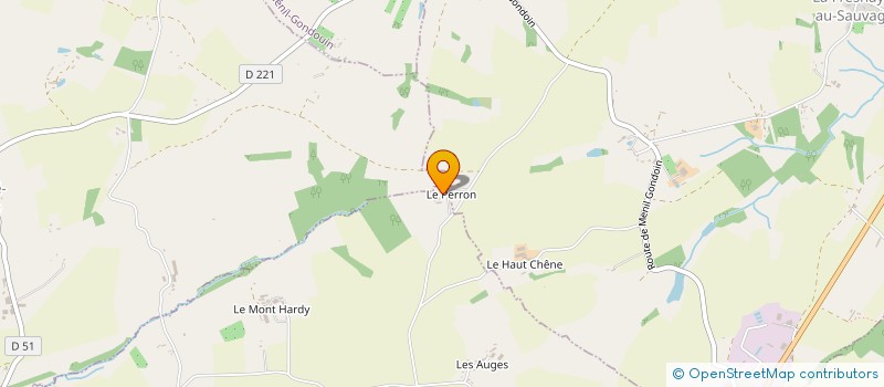localisation de l'entreprise MONSIEUR THIERRY FROGER à SAINT-HILAIRE-DE-BRIOUZE