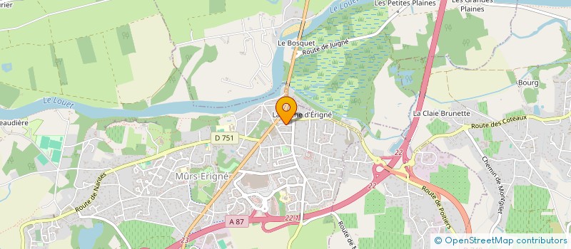 localisation de l'entreprise MONSIEUR THIERRY GALDEANO  MESANGER