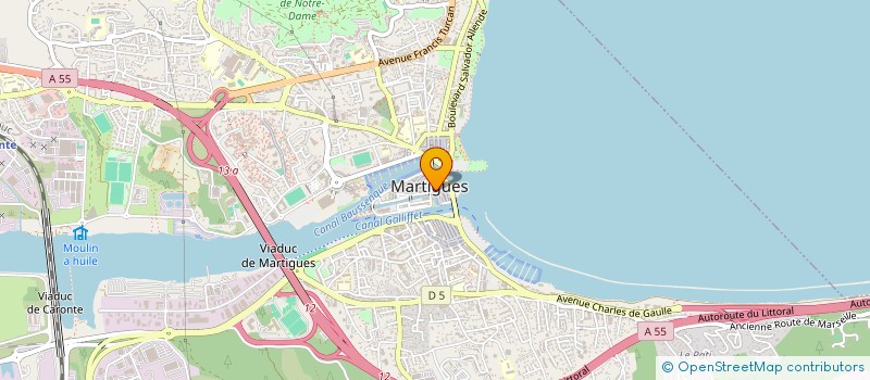 localisation de l'entreprise MONSIEUR THIERRY GALLARDO  MARTIGUES