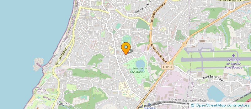 localisation de l'entreprise MONSIEUR THIERRY GAMUNDI à BIARRITZ