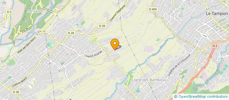 localisation de l'entreprise MONSIEUR THIERRY GARCIA  SAINT-PIERRE