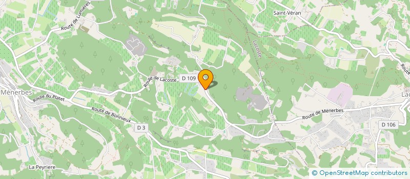 localisation de l'entreprise MONSIEUR THIERRY GARIDEL  MENERBES