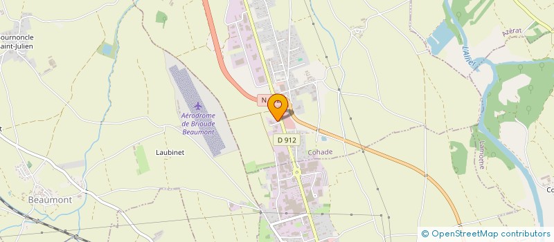 localisation de l'entreprise MONSIEUR THIERRY GARNIER  COHADE