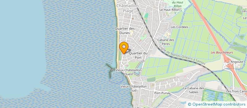 localisation de l'entreprise MONSIEUR THIERRY GAROT à CHATELAILLON-PLAGE