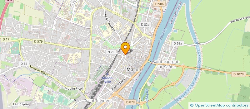 localisation de l'entreprise MONSIEUR THIERRY GASNIER à MACON