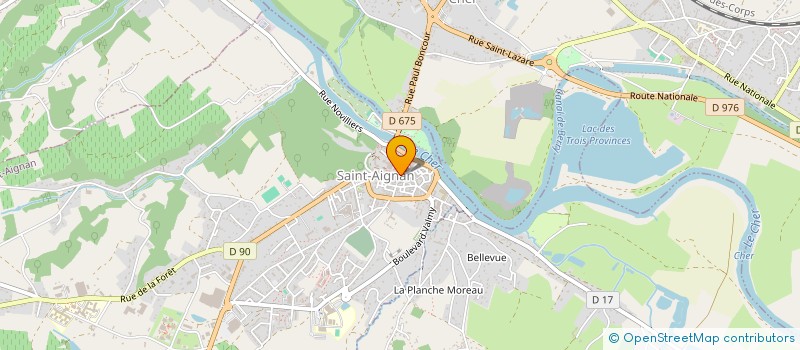 localisation de l'entreprise MONSIEUR THIERRY GASNIER à SAINT-AIGNAN