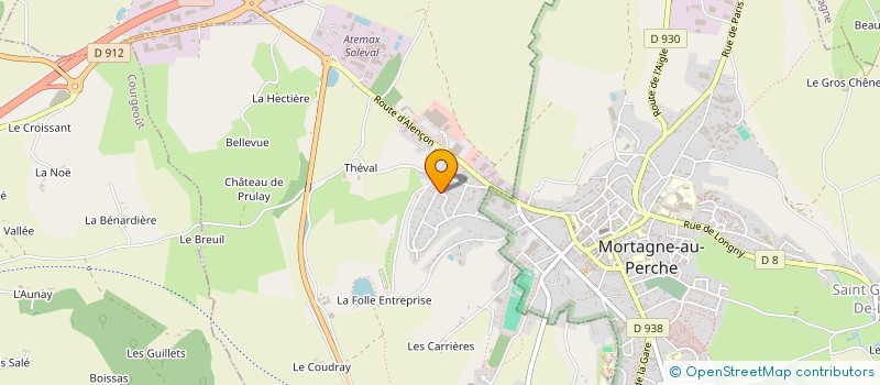 localisation de l'entreprise MONSIEUR THIERRY GASNIER à SAINT-LANGIS-LES-MORTAGNE