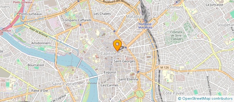 localisation de l'entreprise MONSIEUR THIERRY GASQUET  TOULOUSE