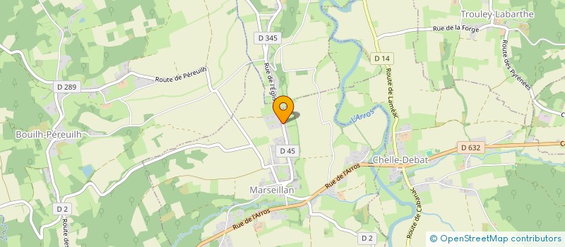 localisation de l'entreprise MONSIEUR THIERRY GASSELIN à MARSEILLAN