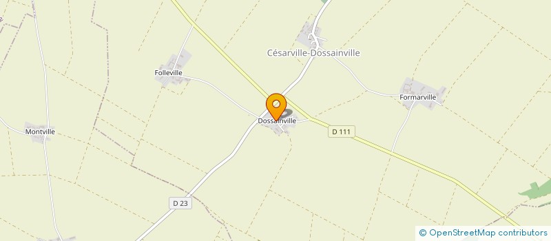 localisation de l'entreprise MONSIEUR THIERRY GATINEAU à CESARVILLE-DOSSAINVILLE