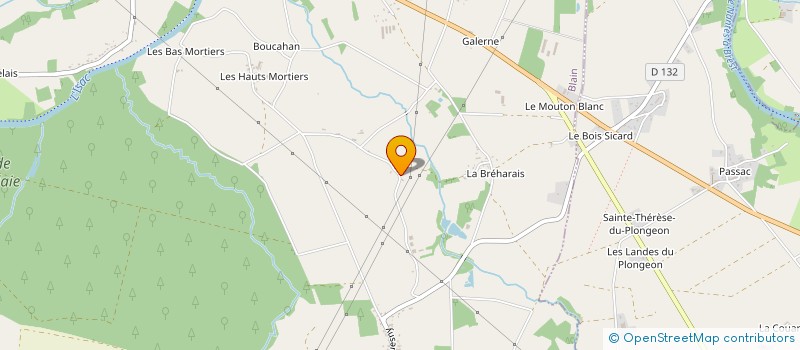 localisation de l'entreprise MONSIEUR THIERRY GAUDIN  BLAIN