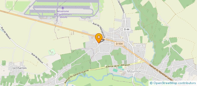 localisation de l'entreprise MONSIEUR THIERRY GAUDRY  MOUROUX