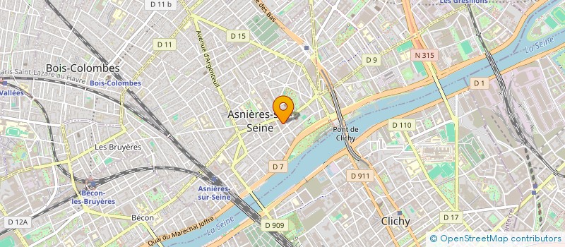 localisation de l'entreprise MONSIEUR THIERRY GAURIAT  ASNIERES-SUR-SEINE