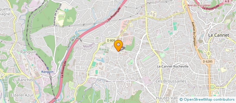 localisation de l'entreprise MONSIEUR THIERRY GAY-PARA à LE CANNET