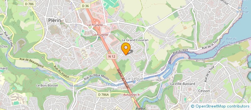 localisation de l'entreprise MONSIEUR THIERRY GEFFROY  PLERIN