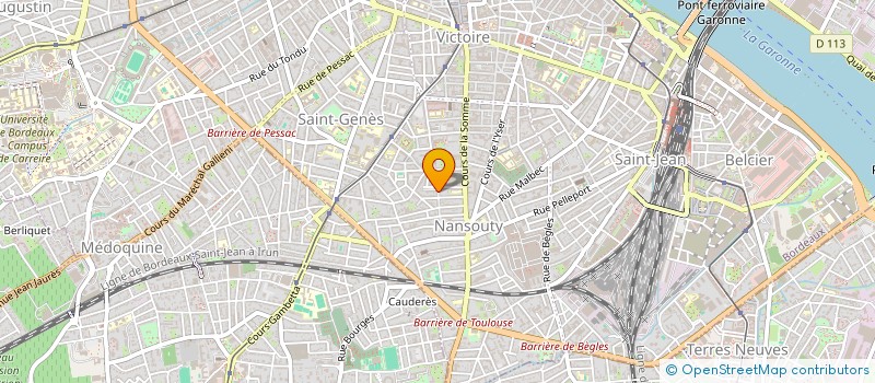 localisation de l'entreprise MONSIEUR THIERRY GELAS à BORDEAUX