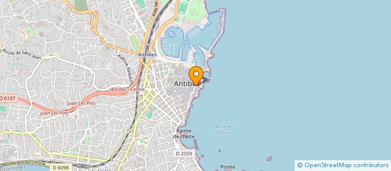 localisation de l'entreprise MONSIEUR THIERRY GENOVESE à ANTIBES