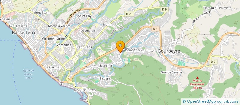 localisation de l'entreprise MONSIEUR THIERRY GERAN à GOURBEYRE