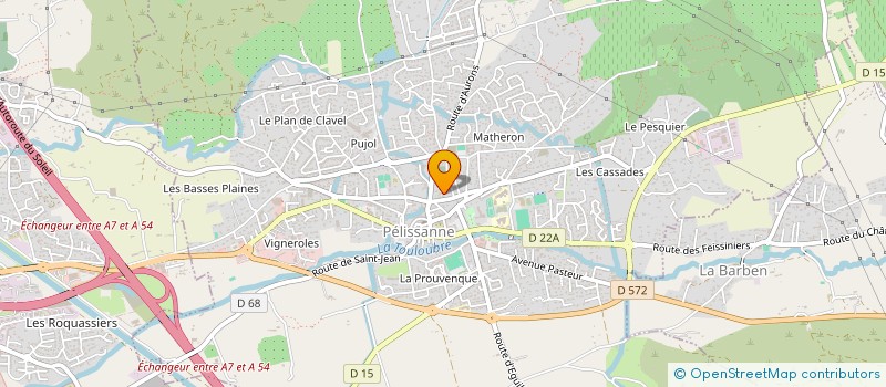 localisation de l'entreprise MONSIEUR THIERRY GERARD  PELISSANNE