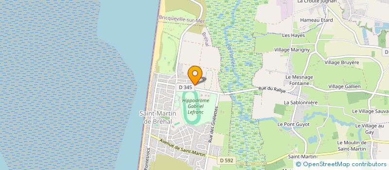 localisation de l'entreprise MONSIEUR THIERRY GERMAIN  BREHAL