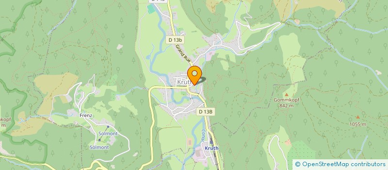 localisation de l'entreprise MONSIEUR THIERRY GEWISS  KRUTH