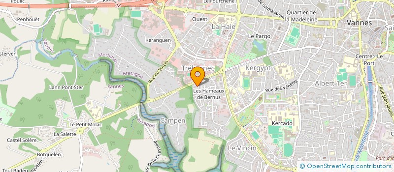 localisation de l'entreprise MONSIEUR THIERRY GEYER à VANNES