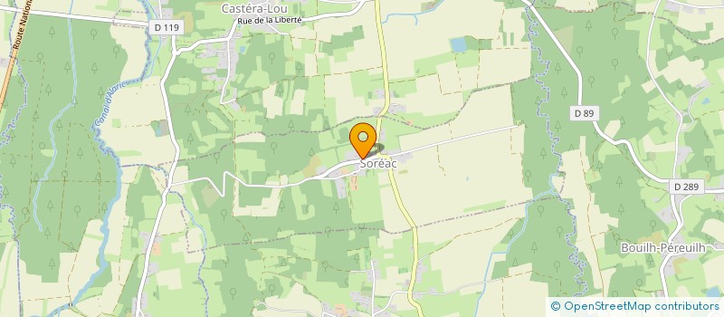 localisation de l'entreprise MONSIEUR THIERRY GIBAUD  SOREAC