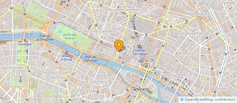localisation de l'entreprise MONSIEUR THIERRY GILLIER à PARIS