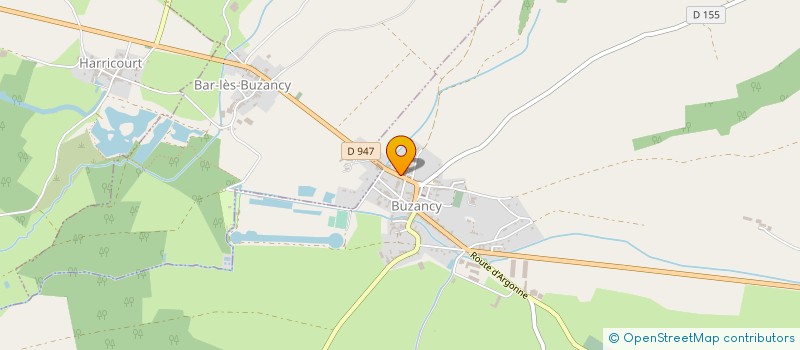 localisation de l'entreprise MONSIEUR THIERRY GIOT  BUZANCY