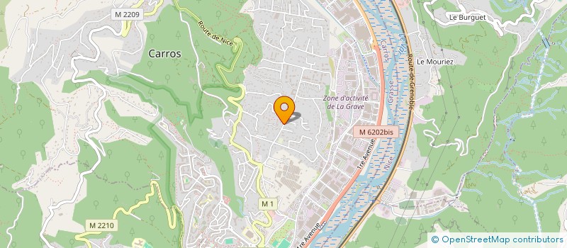 localisation de l'entreprise MONSIEUR THIERRY GIRARDO à CARROS